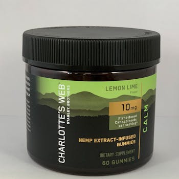 Calm CBD Gummies (60 cnt) - Lemon Lime